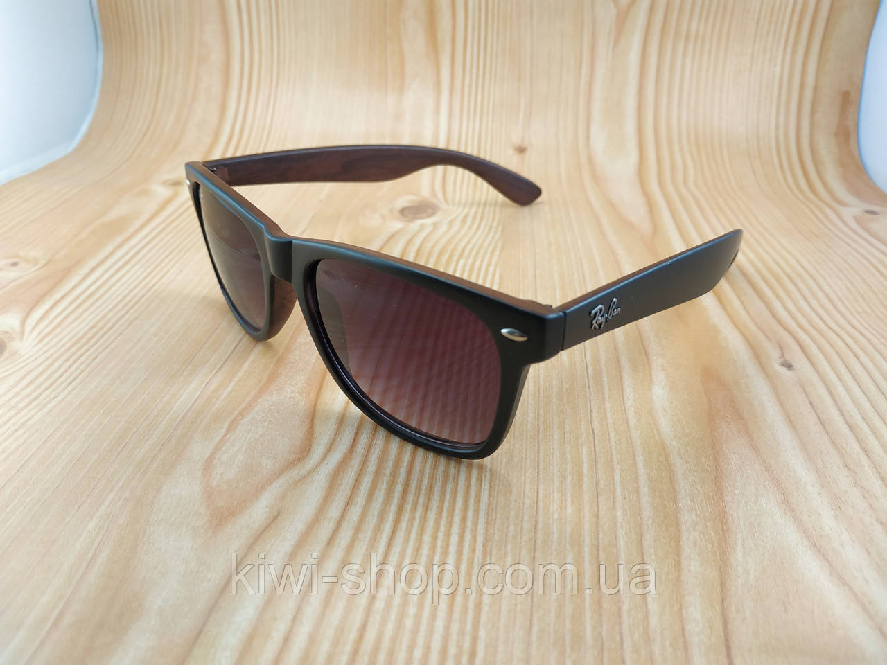 Солнцезащитные очки Ray Ban Wayfarer с коричневым верхом: продажа, цена ...