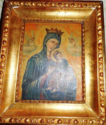 Ікона Богородиця Страстная поч. 19 століття, фото 2
