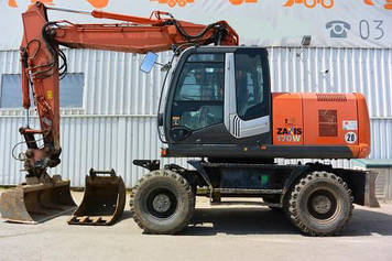 Колісний екскаватор Hitachi ZX170W-3.