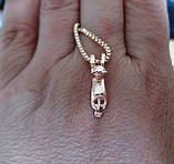 Позолочений кулончик "Кошеня", фото 6