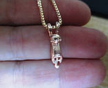 Позолочений кулончик "Кошеня", фото 10