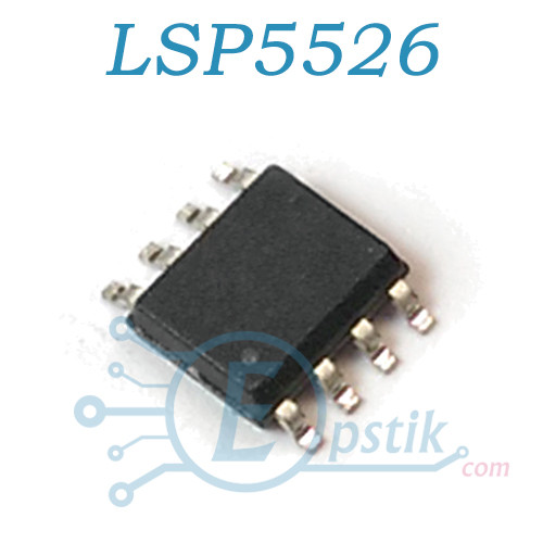 LSP5526, DC/DC перетворювач 0.925 до 18 В 2 А, 340 кГц, SOP8