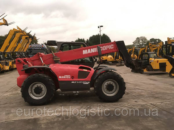 Телескопічний навантажувач Manitou MLT 845-120 LSU.