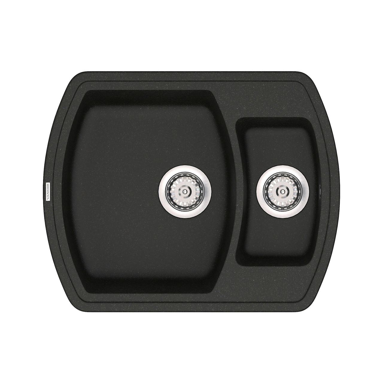 Кухонна мийка Vankor Norton NMP 03.63 Black 6351, фото 1