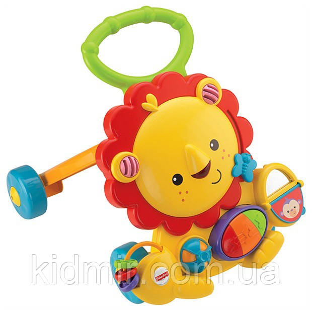 Ходунки штовхачі Левеня Fisher Price Musical Lion Y9854