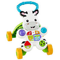 Ходунки толкатели Зебра Fisher-Price Learn with Me Zebra DKH80