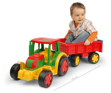 Трактор Wader з причепом "Gigant Truck" 66100, фото 2