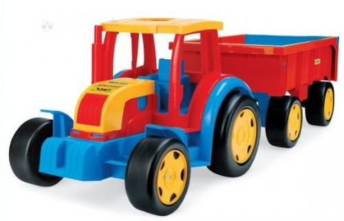 Трактор Wader з причепом "Gigant Truck" 66100
