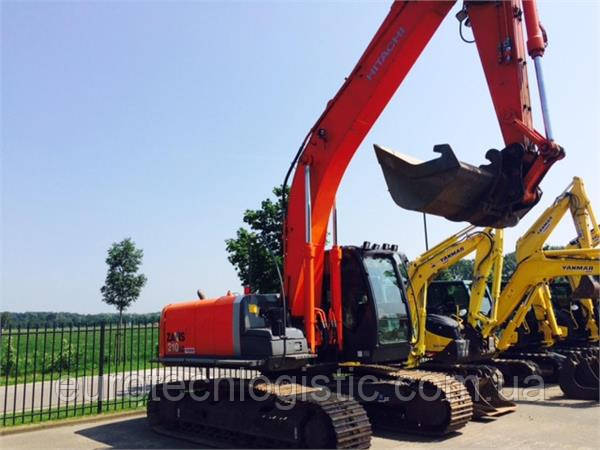 Гусеничный экскаватор Hitachi ZX210LC.