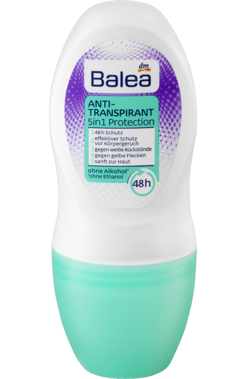 Дезодорант кульковий Balea Deo 5in1 50 мл., фото 1