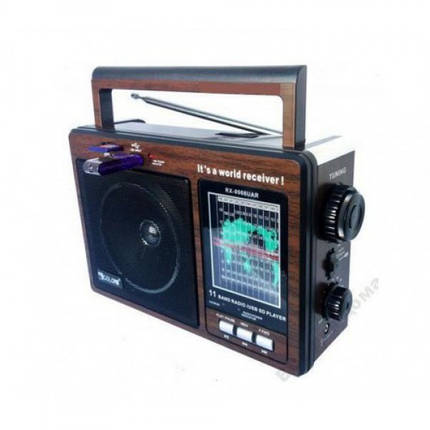 Портативна акустична система радіоприймач GOLON RX-9966UAR, фото 2