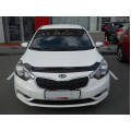 Дефлектор капота, мухобойка KIA Cerato с 2013 г.в VIP