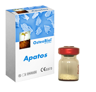 Apatos Mix OsteoBiol гетерологічних кірково-губчаста суміш 1, FS - свинячий