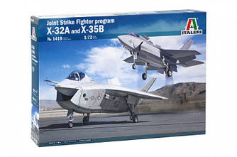 JSF Program: X-32 and X-35B 1/72  Italeri 1419