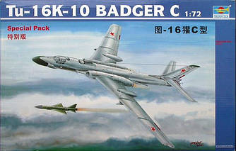 Tupolev Tu-16K-10 BADGER C 1/72 Trumpeter 01613