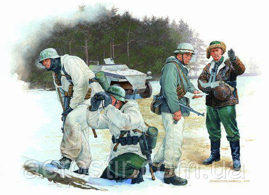 Panzergrenadiers, Cherkassy 1944 (4 Figures Set) 1/35 Dragon 6490