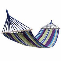 Одномісний гамак з рейками King Camp Canvas Hammock «KG3762» R