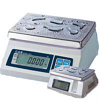 Настольные весы с повышенной пыле и влагозащитой CAS SW-W (241*192мм) IP66