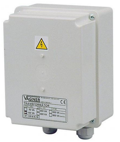 Трансформатор до басейну Vagner 230В, 12В, 100 Вт, фото 1