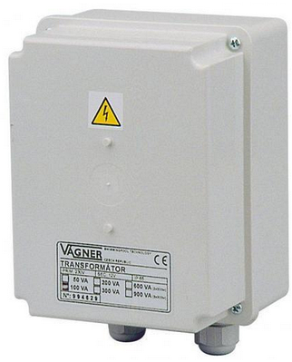 Трансформатор до басейну Vagner 230В, 12В, 200 Вт