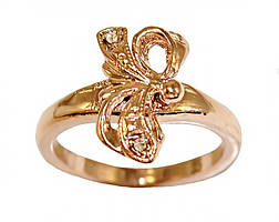 Кільце жіноче, Булат. Камені: Діаманти. Колір: позолота з кр. від. Є 18р. 19р.20р. В упаковці 12 кілець.