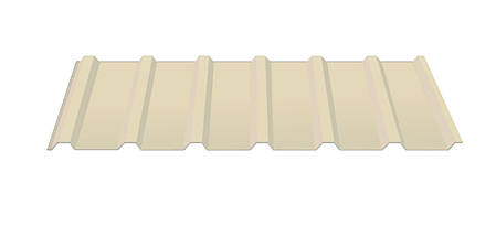 Профнастил С-18 0,43 (RAL 1015 — бежевий) Китай, фото 1