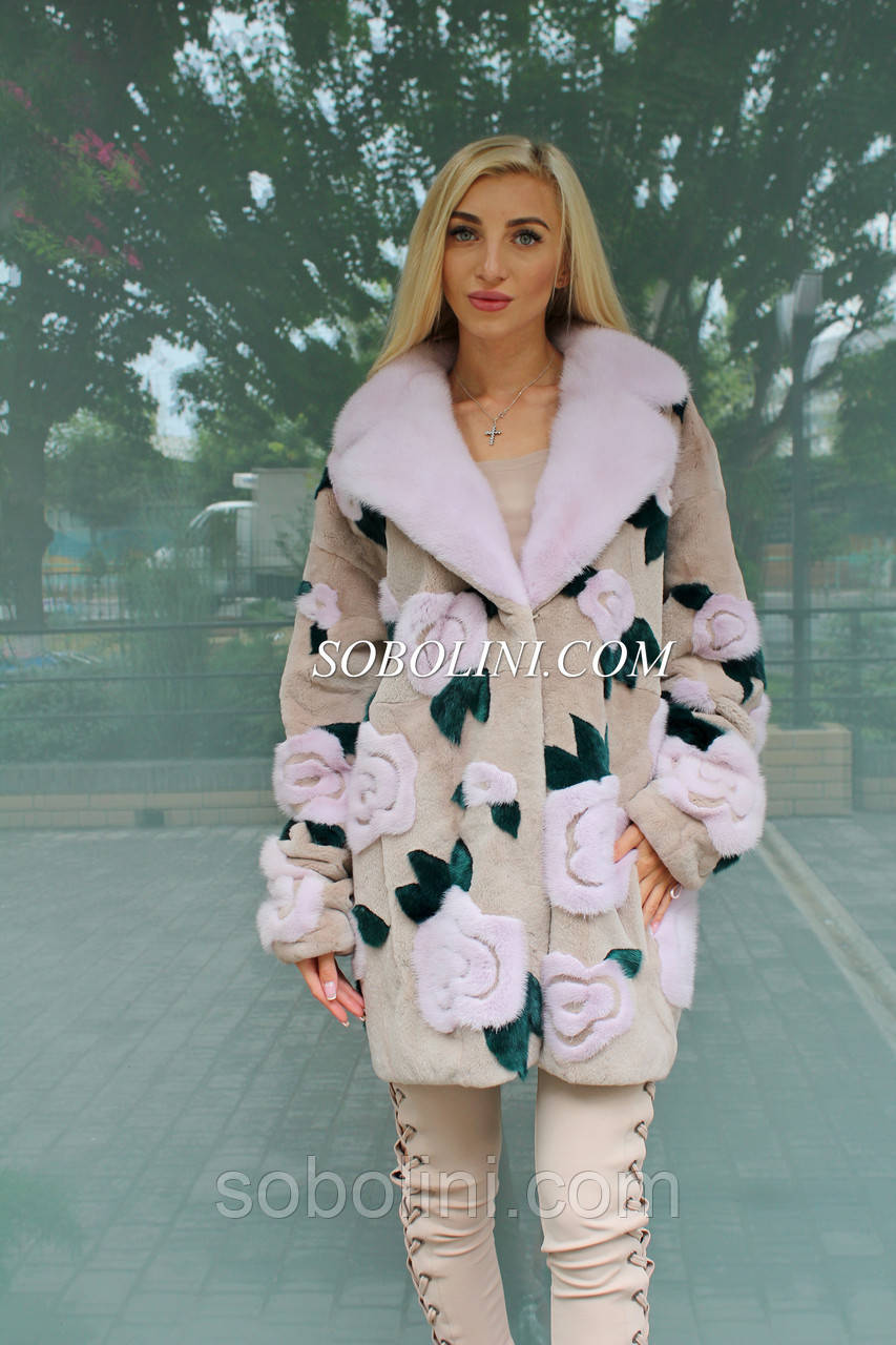 Відкликання від клієнта, шуба норкова в інкрустації, фото 1