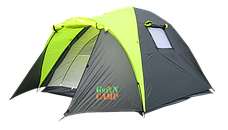 Тримісний двошаровий намет з тамбуром Green Camp 1011, фото 3