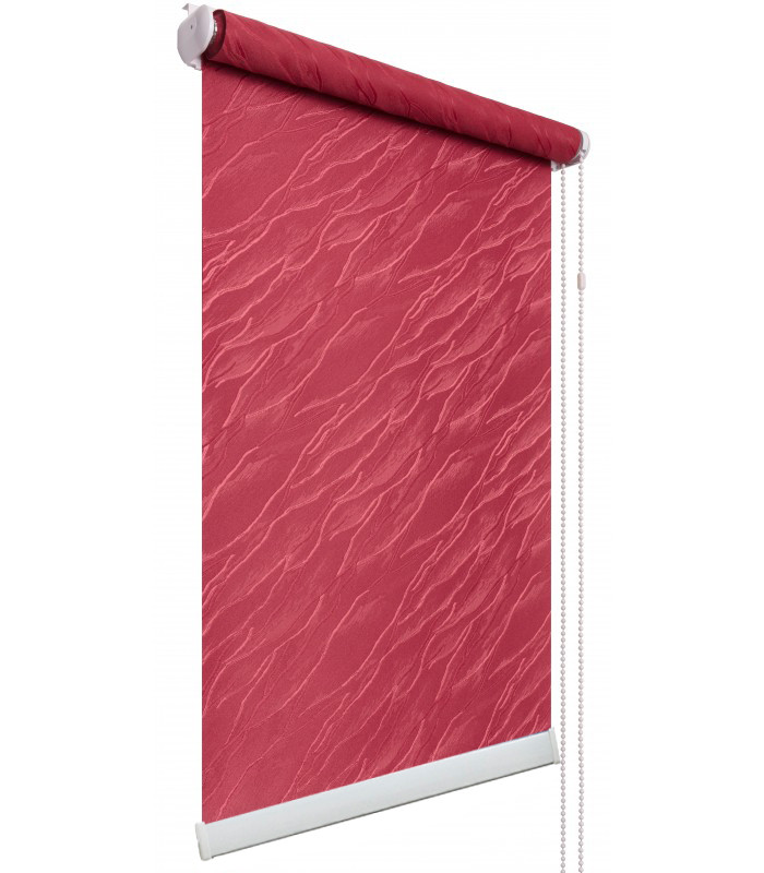 Рулонні штори на вікна тканина Вода 889 бордовий колір