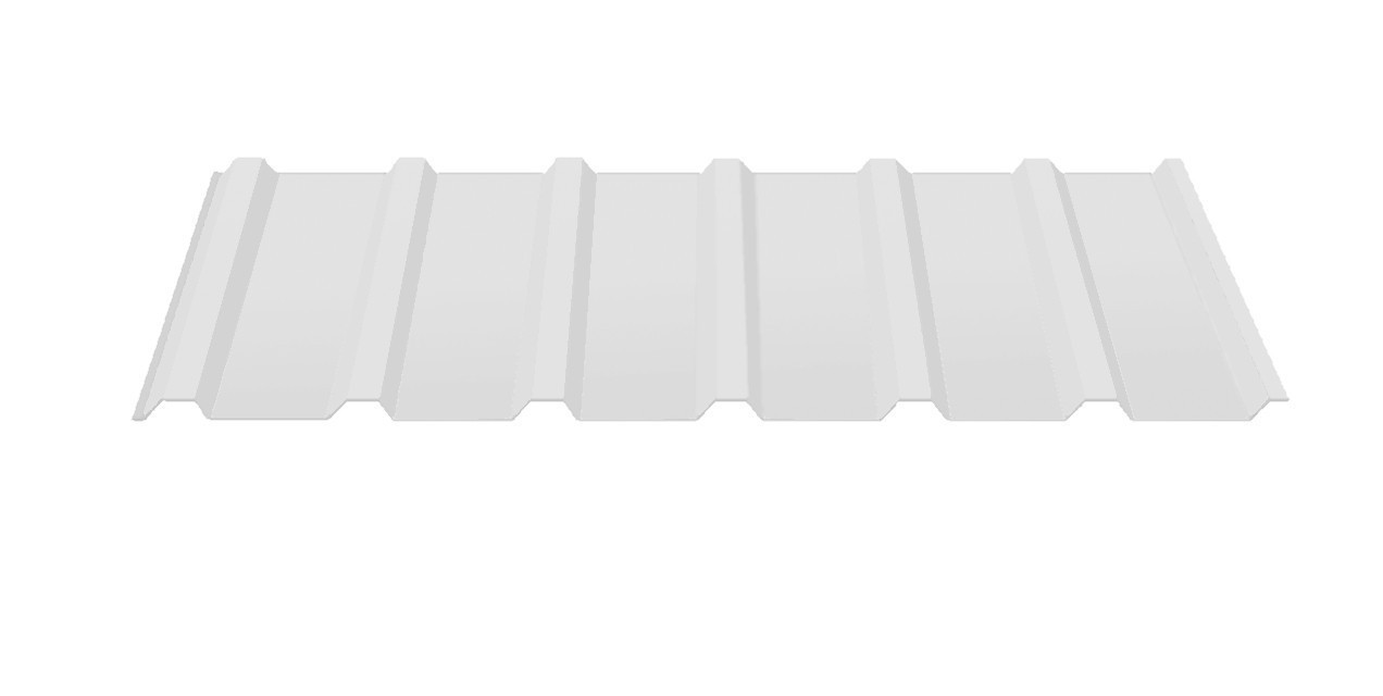 Профнастил ПК-18 / 0,5 мм / RAL 9003 — білий /