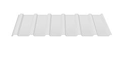 Профнастил ПК-18 / 0,5 мм / RAL 9003 — білий /