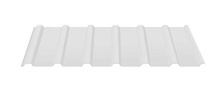 Профнастил ПК-18 / 0,5 мм / RAL 9003 — білий /, фото 1