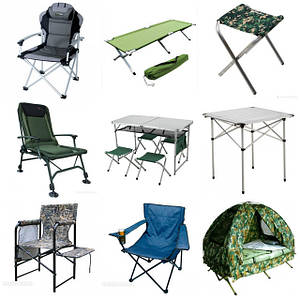Меблі кемпінговий та туристична