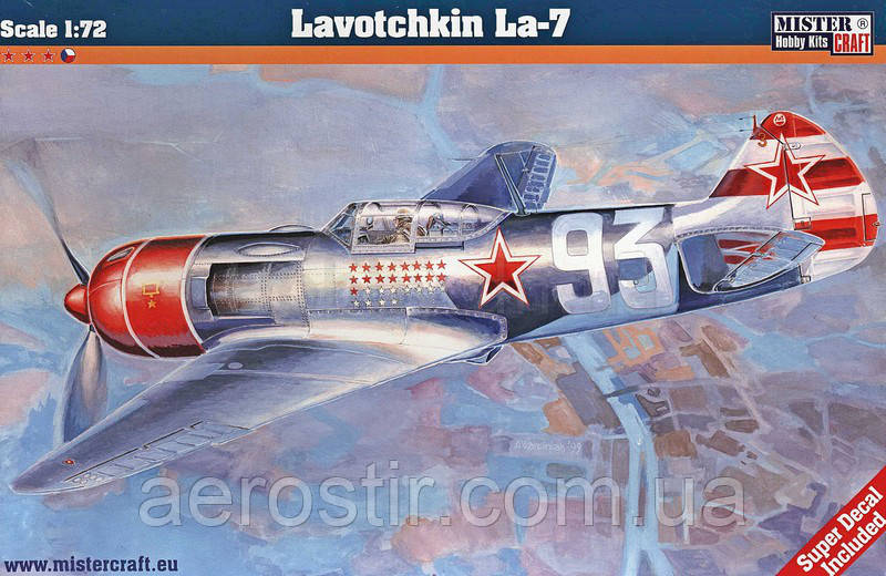 LA-7 1/72 MISTERCRAFT D-218