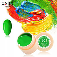 Гель-фарба CANNI 605 зелена неонова