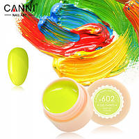 Гель-краска CANNI 602 желтая неоновая