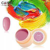 Гель-краска CANNI 540 пастельная темно-розовая