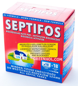 Бактерії для септика і вигрібної ями Септифос 648 г