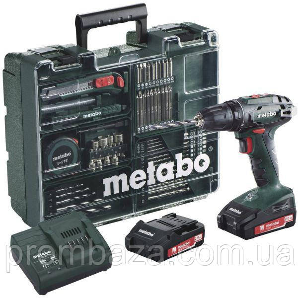 Акумуляторний шурупокрут Metabo BS 18 Mobile Workshop