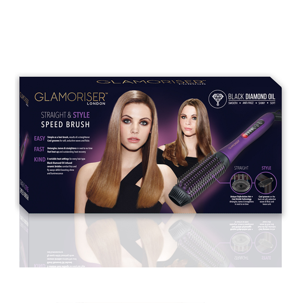 Glamoriser Straight Style Speed Brush DGLA024 2Salon