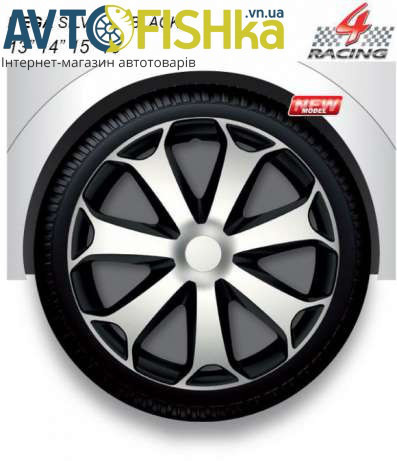 Ковпаки на колеса. Ковпаки колісні ARGO R 16 MEGA SILVER&BLACK