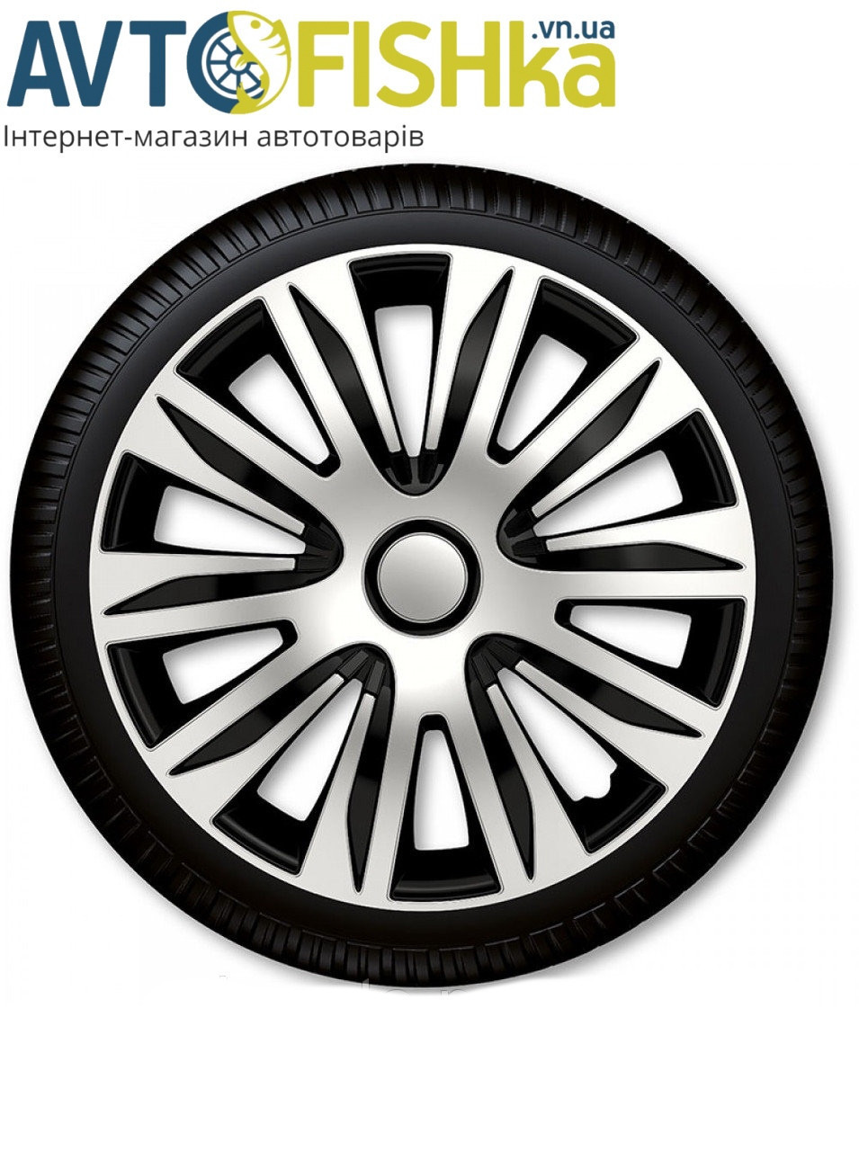 Ковпаки колісні ARGO R15 NARDO Silver/Black