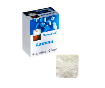 Lamina OsteoBiol мембрана з кортикальної кістки E - кінський, 30 х 30 х (2-4)