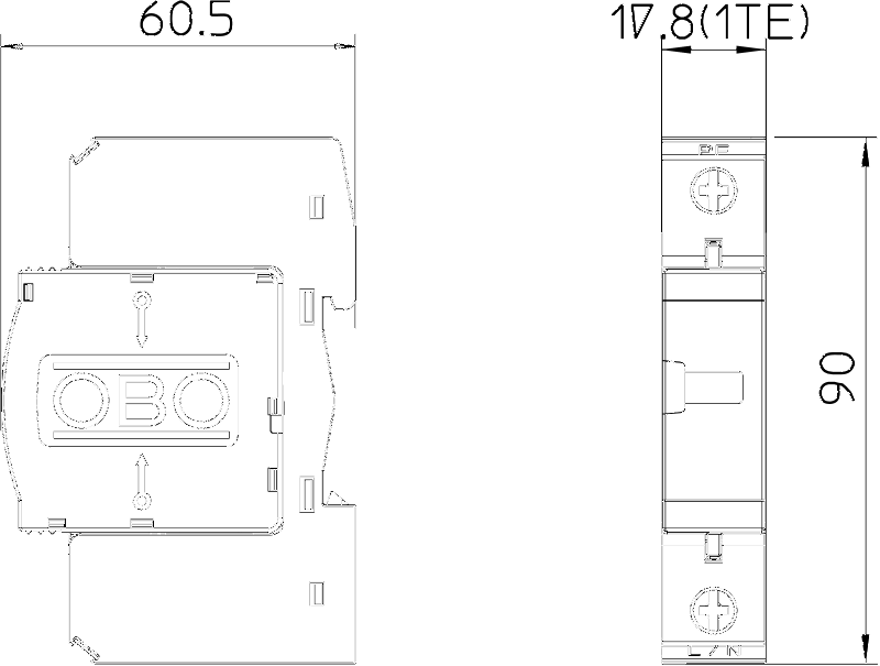 5094418 Молниезащитный разрядник (УЗИП), V25-B+C 1 280 OBO Bettermann (Германия) - фото 2 - id-p737660411