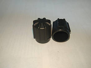 Заглушка пластикова чорна HP М10*1 Gamela 50243