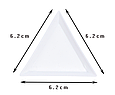 Піддон для страз і декору тара трикутник і коло, фото 3