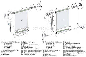 Тканинні ролети Screen Grey, фото 4