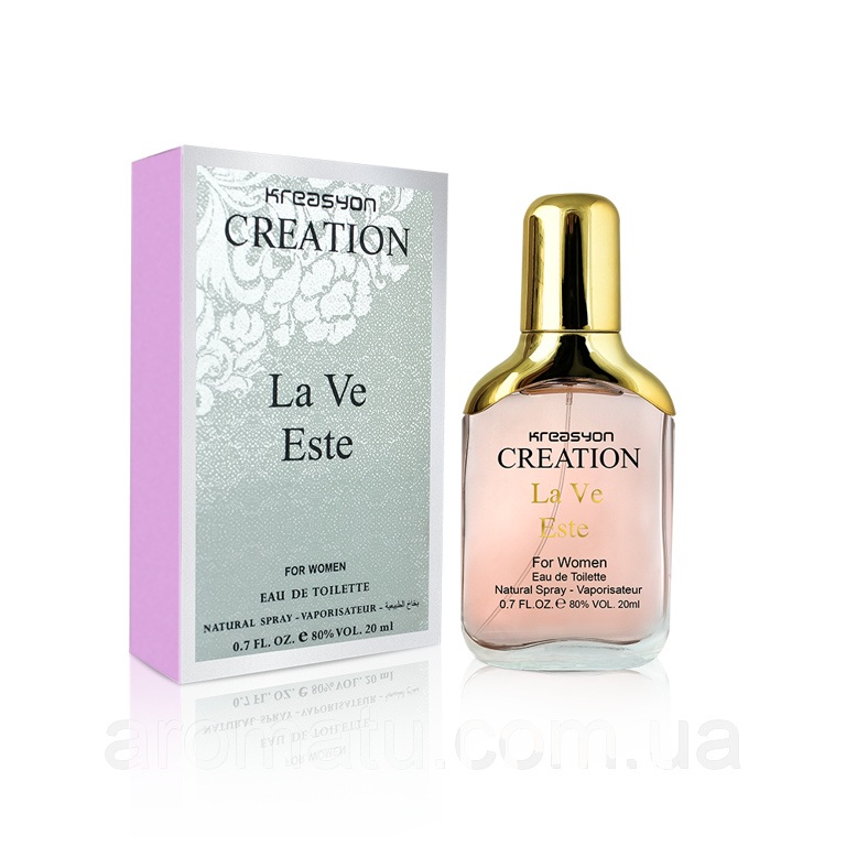 Жіноча туалетна вода Fon cosmetics Creasyon Creation LA VE ESTE 20 мл (3541059)