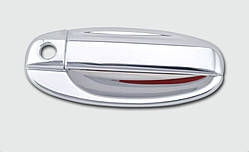 Хром накладки на ручки Chevrolet Aveo T200 (Шевроле Авео 1)