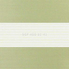 Тканинні ролети День-Ніч BH Pistachio 03, фото 1